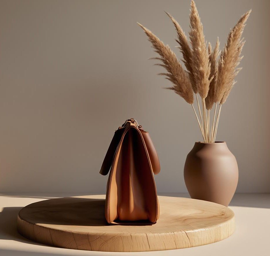 Rusty Brown Art Tote