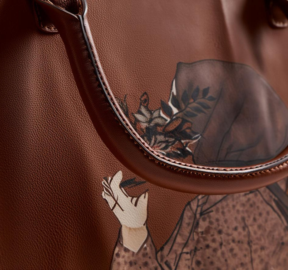 Rusty Brown Art Tote